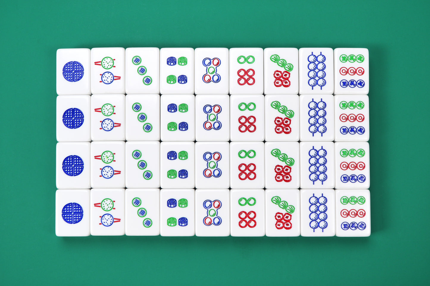 Hong Kong Thematic Mahjong Set