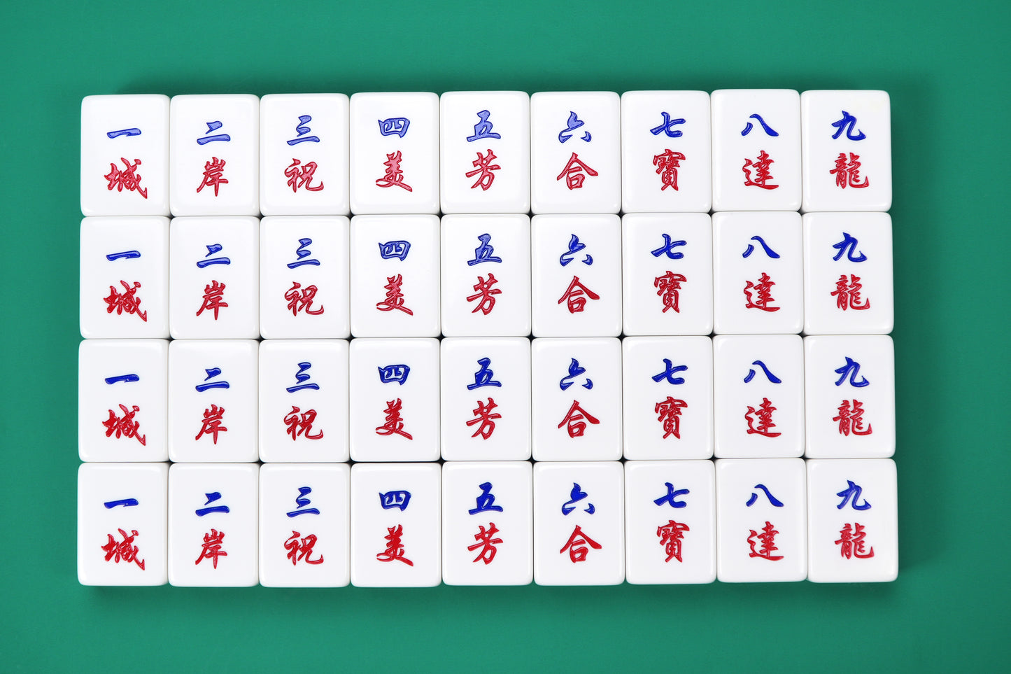 Hong Kong Thematic Mahjong Set