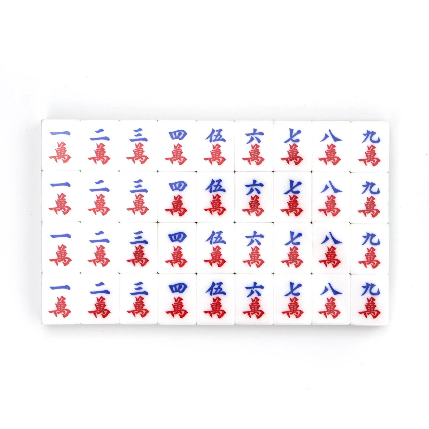 Standard Mahjong Set with Hong Kong Thematic Flower Tiles