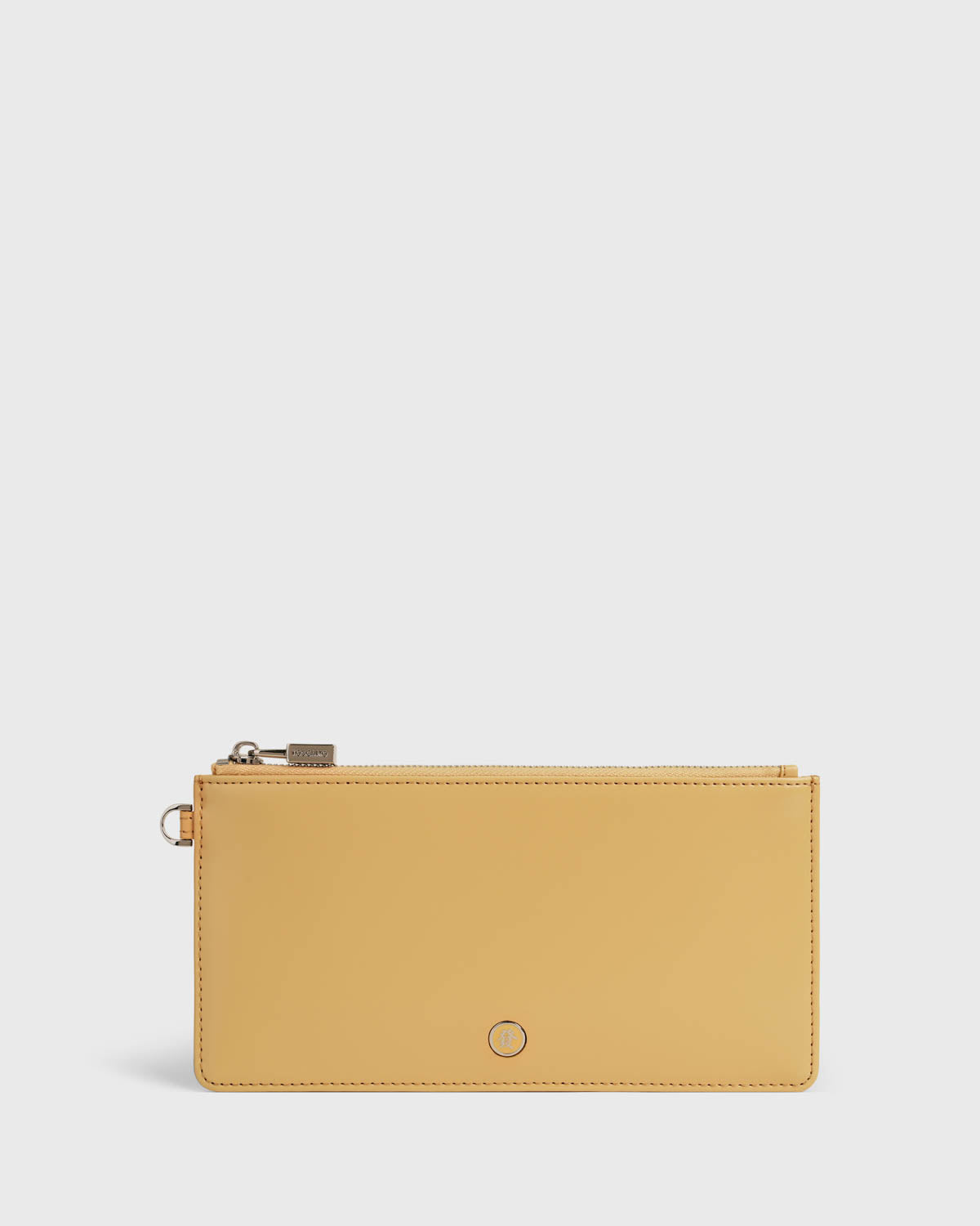 Mahjong Cowhide Slim Card Wallet