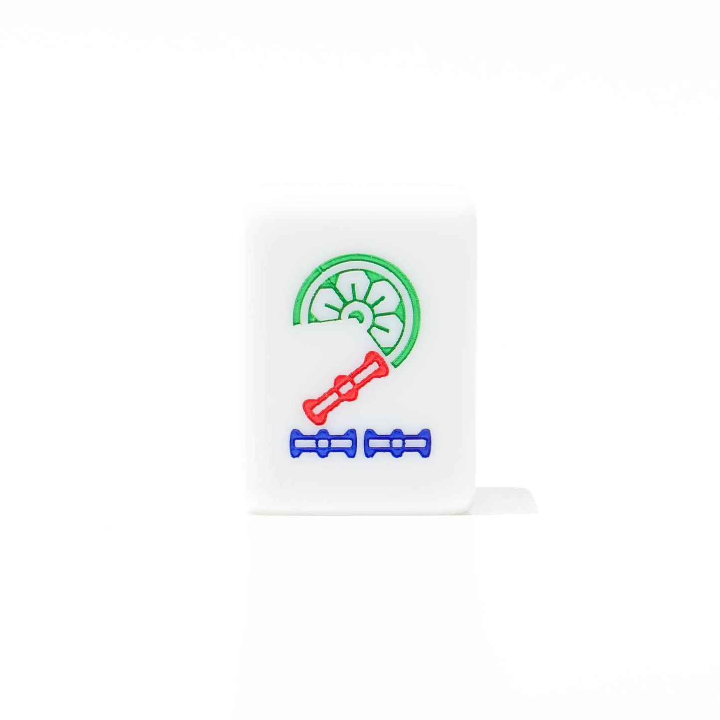 Single Mahjong Tile - Number