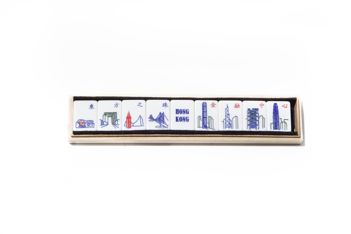 Customizable Mahjong Tile Set