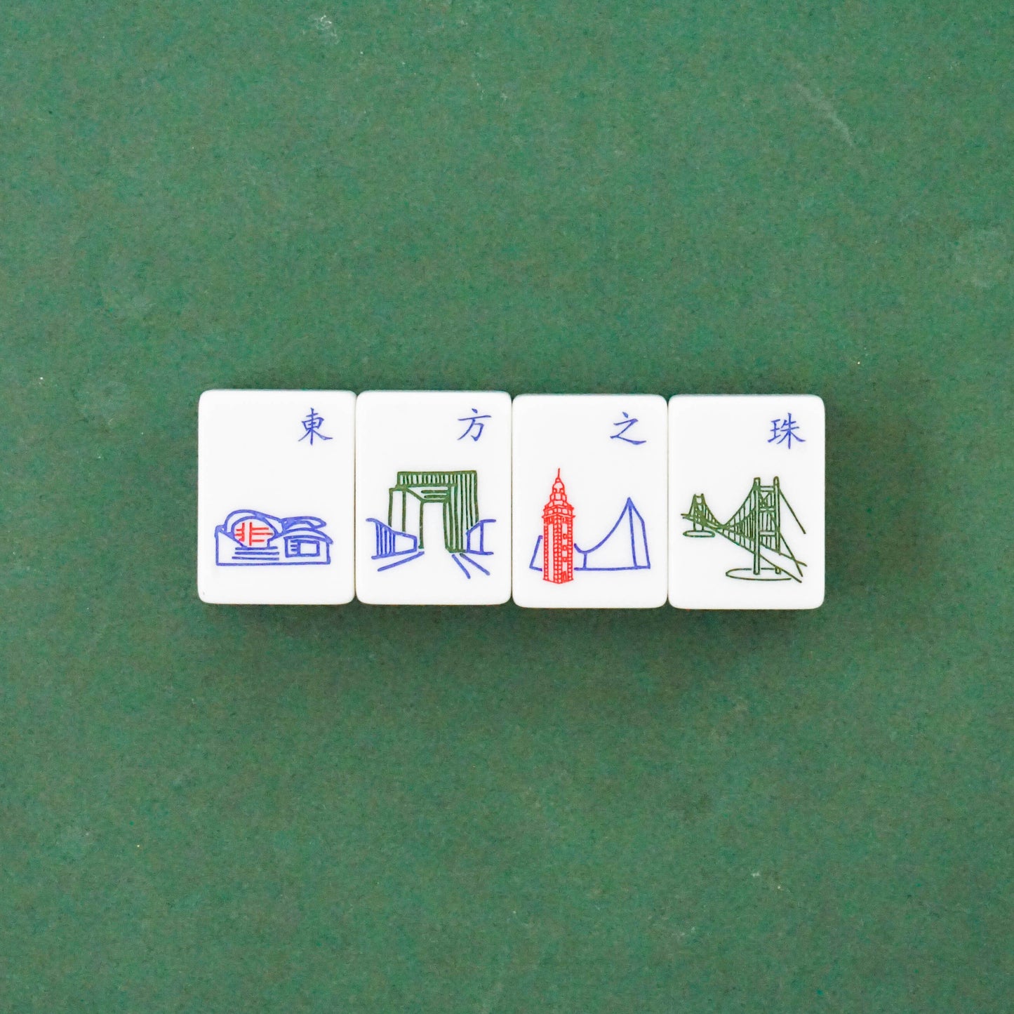 Single Mahjong Tile - Graphic