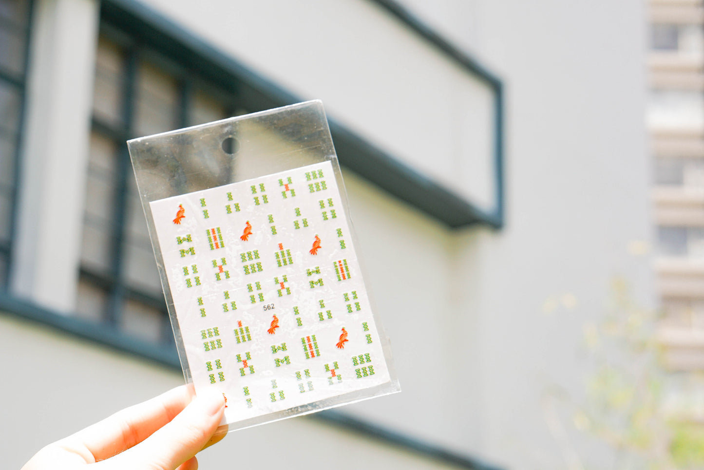 Mahjong Nail Stickers