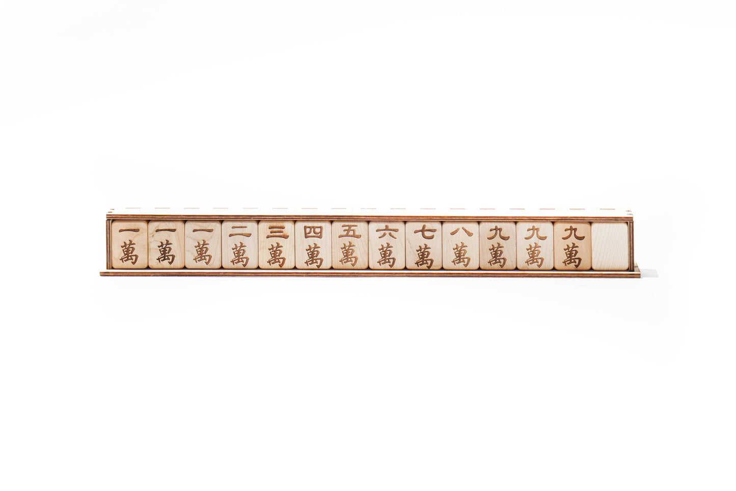 Recycled Timber Mahjong Tile Collection