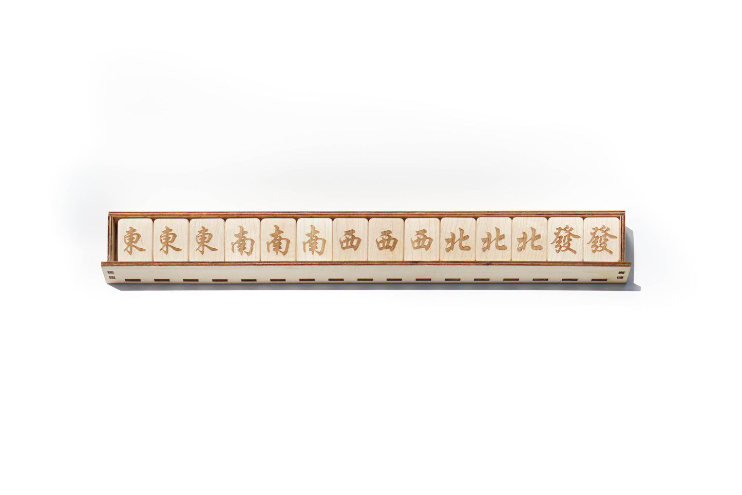 Recycled Timber Mahjong Tile Collection