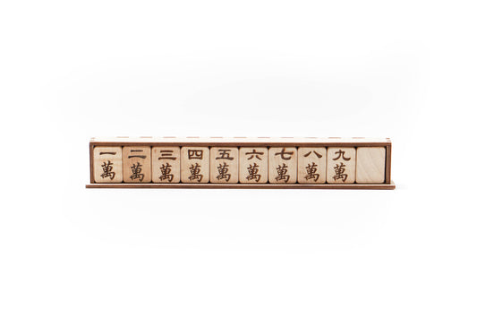 Recycled Timber Mahjong Tile Collection