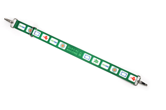 Mahjong Print Shoulder Strap