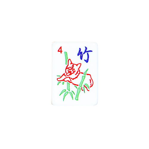 Single Mahjong Tile - Graphic