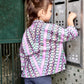 Marjo Kids Mahjong Oriental Jacket (Purple/ Green)