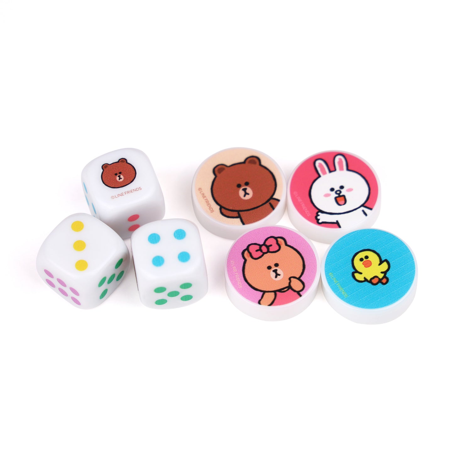 LINE FRIENDS Ultimate Game Table Multi Game Table (3 Classic Board Games + Mahjong Game Mat)