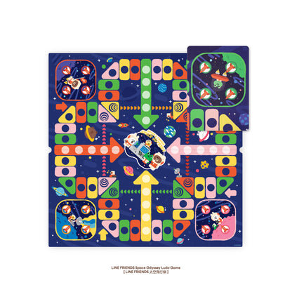 LINE FRIENDS Ultimate Game Table Multi Game Table (3 Classic Board Games + Mahjong Game Mat)