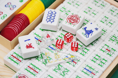 Hong Kong Thematic Mahjong Set
