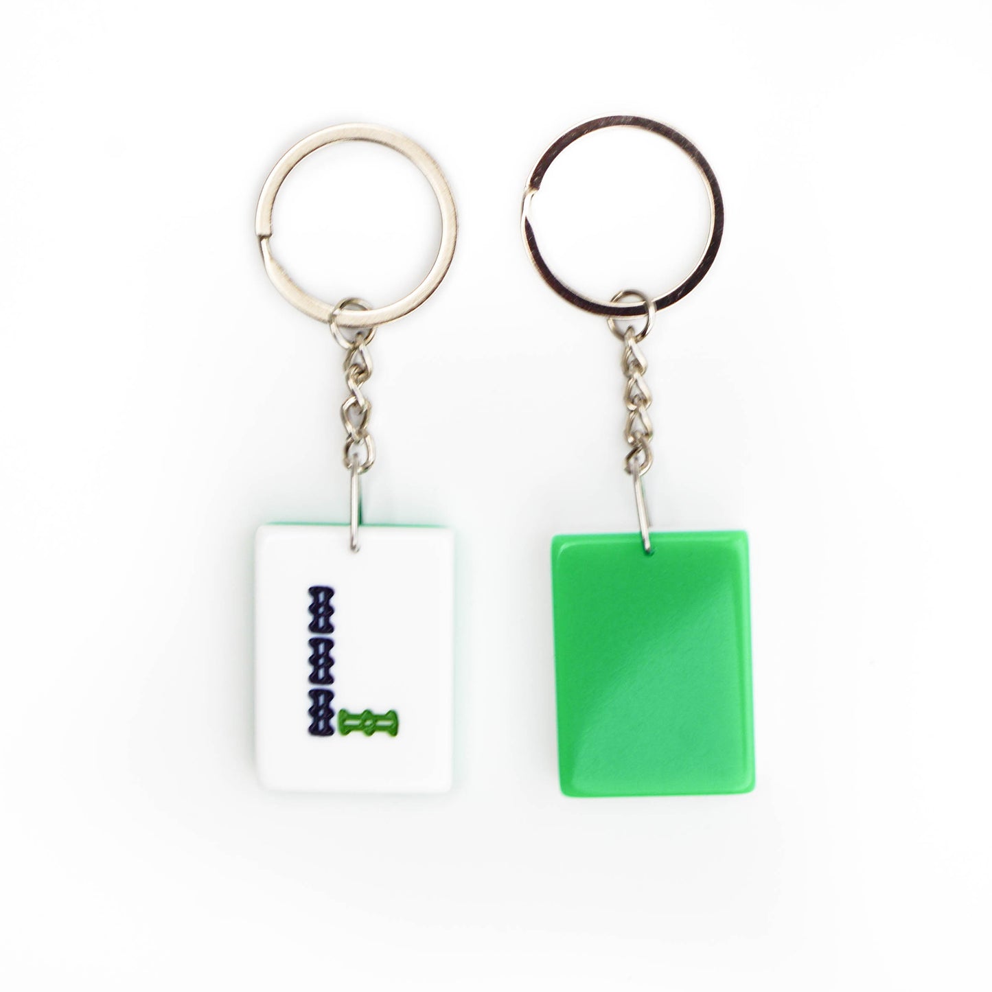 Glocal Mahjong Alphabet Keychain