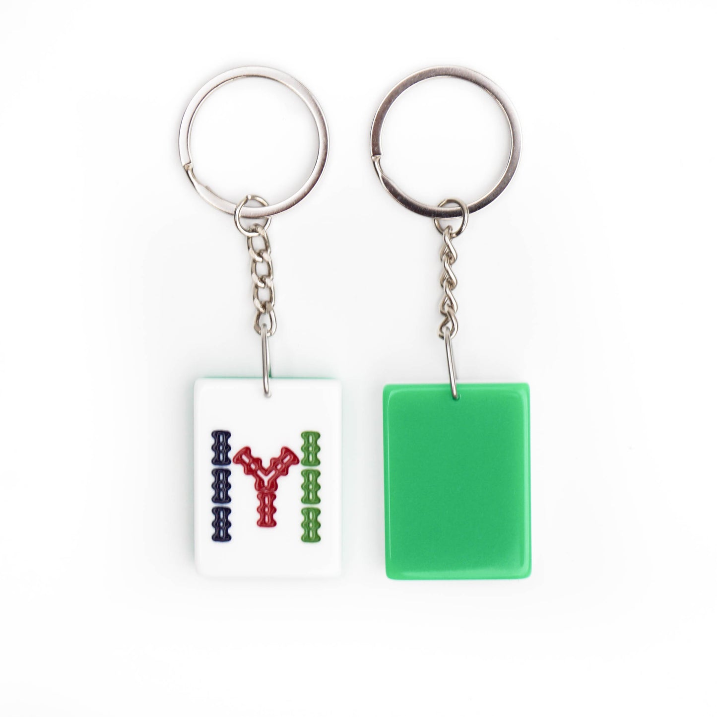 Glocal Mahjong Alphabet Keychain