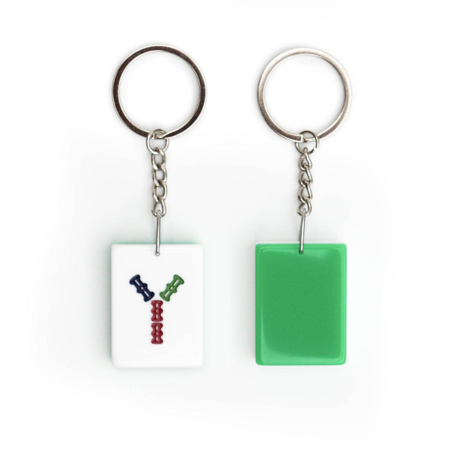 Glocal Mahjong Alphabet Keychain