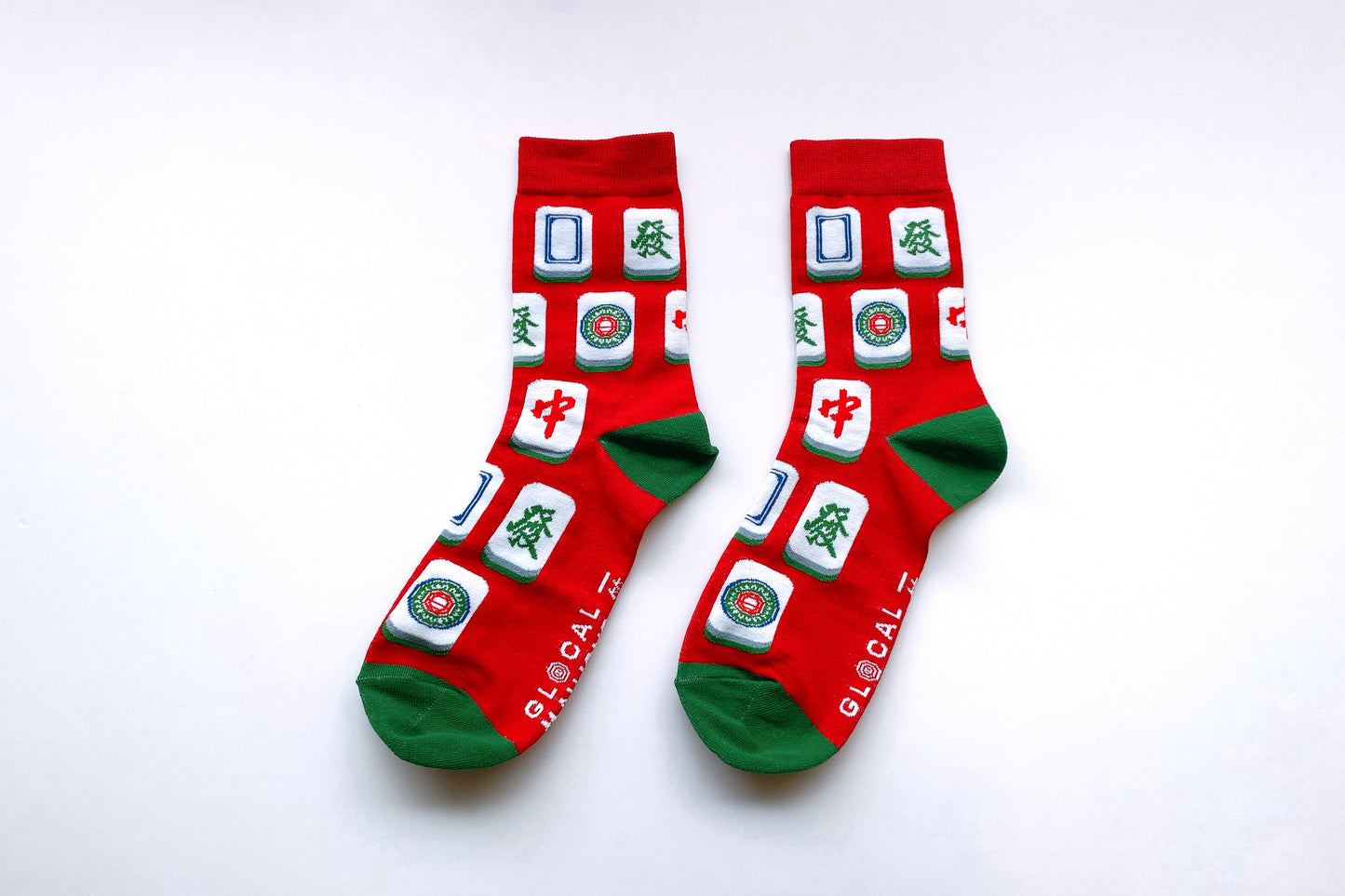 Glocal Mahjong Brand Socks (3 Colors)