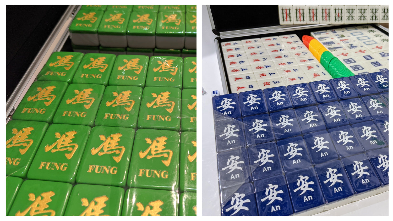 jade mahjong set