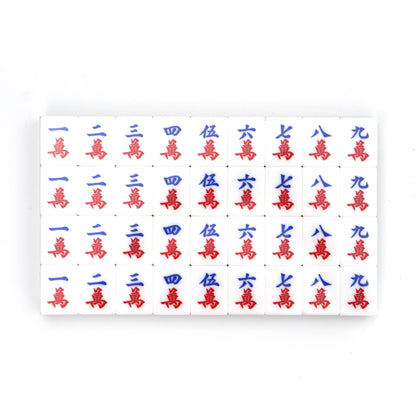 Standard Mahjong Set with Hong Kong Thematic Flower Tiles