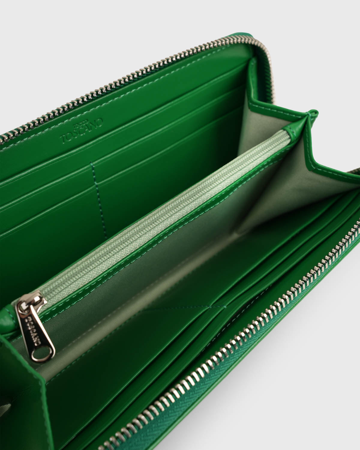 Mahjong Cowhide Long Wallet
