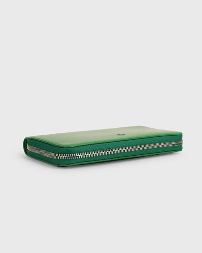 Mahjong Cowhide Long Wallet