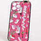 Mahjong Print Iphone Case with Handle (Blush)