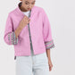 Mahjong Reversible Oriental Jacket (Purple/ Green)