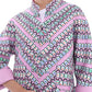 Mahjong Reversible Oriental Jacket (Purple/ Green)