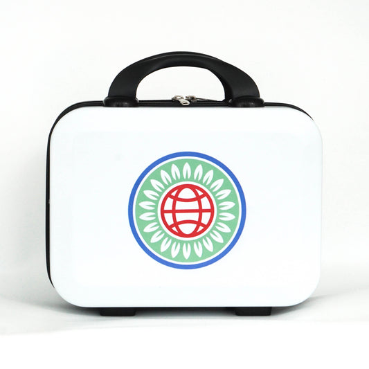 Glocal Mahjong logo travel case (Plastic mahjong set container)