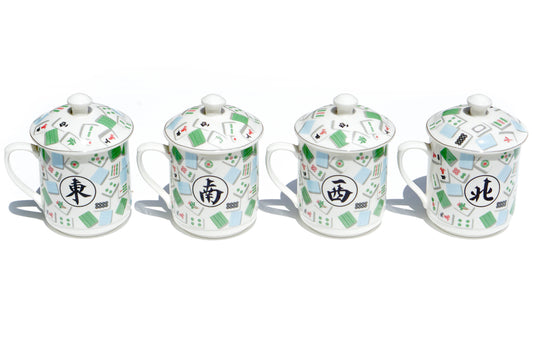 Mahjong Porcelain Mug