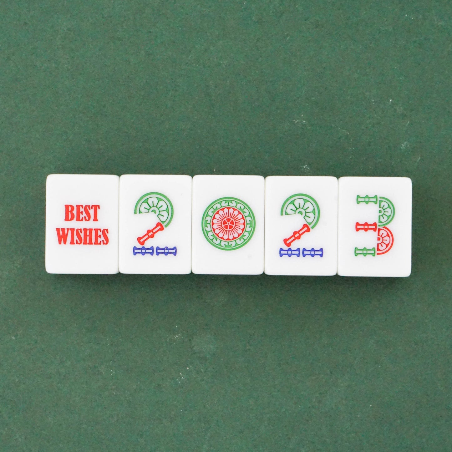 Single Mahjong Tile - Number