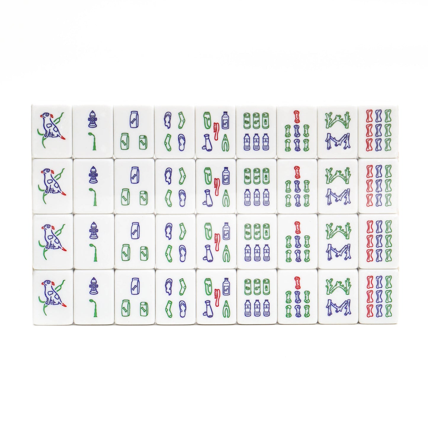 Doggie Mahjong Set