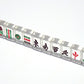 Transparent Japanese Mahjong Set